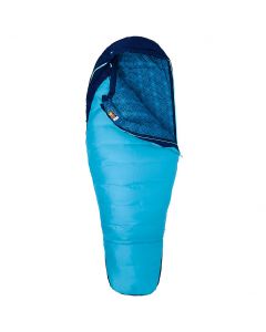 Marmot Trestles 15 Sleeping Bag - Women's French Blue/Harbor Blue