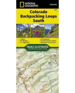 National Geographic Maps Trails Illustrated #1305 Colorado Backpacking Loops South 1