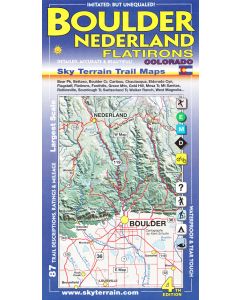Sky Terrain Maps Boulder/nederland 4th Edition 1