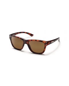 Suncloud Carob Sunglasses Tortoise frame w/ Polarized Brown lens