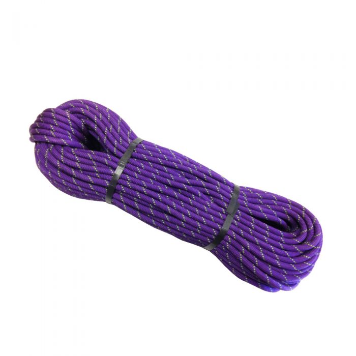 purple climbing rope